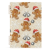 Carnet de notes personnalisé pour Noël, journal festif pour notes quotidiennes, listes de cadeaux, planification de fêtes et souvenirs de Noël