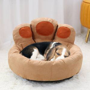 Cama para Perros con Diseño de Pata de Oso, Personalizable por el Fabricante, de Poliéster Sólido, Lavable, Cojín para Perros, Sofá, Silla, Antideslizante - Product Image 1