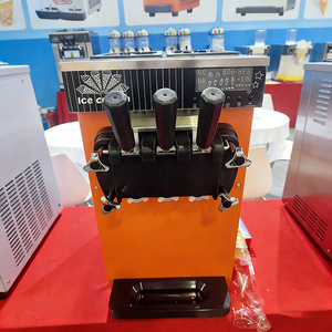 Macchina per Gelato Commerciale Economica con Sistema di Erogazione a 3 Gusti e Miscelazione Automatica per Caffetterie e Snack Bar - Product Image 4