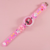Dernières montres de dessin animé colorées à la mode, montres électroniques pour enfants avec des motifs de licorne