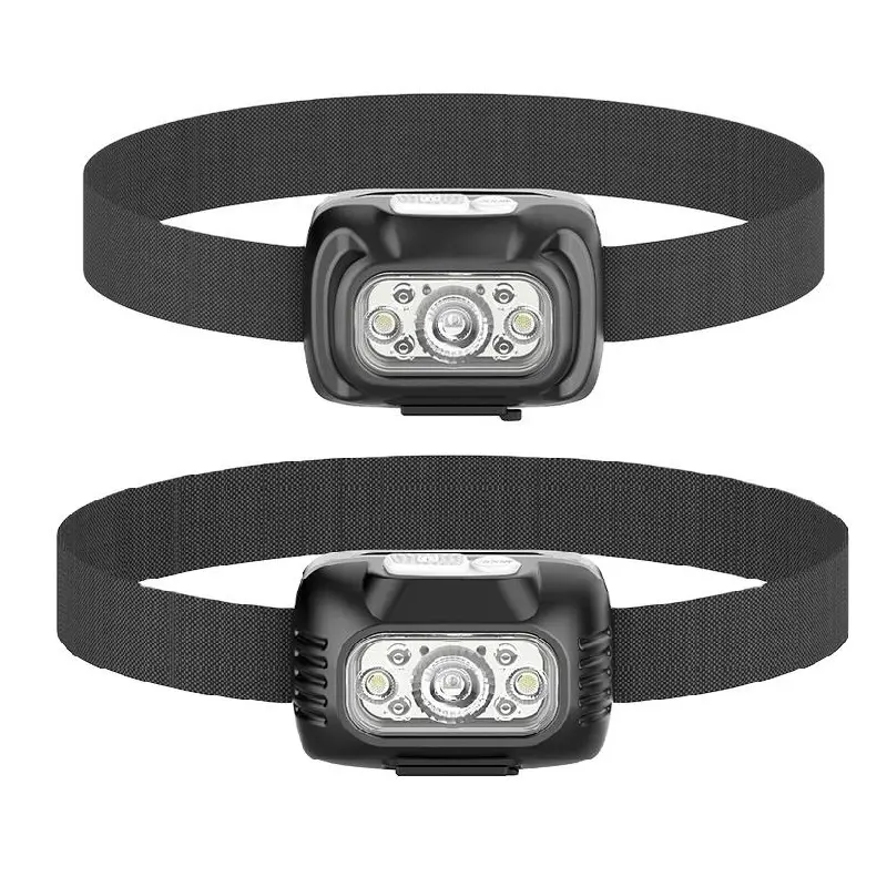 Manufacturer custom new design super bright powerful high power headlamp head mount torch rechargeable led head lamp