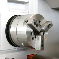 Tour à métaux CNC miniature à lit plat horizontal de haute précision CK6140 CK6150, tour CNC de Chine pour le travail des métaux