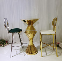 Table de mariage en acier inoxydable pour enfants, nouvelle collection