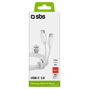 Cavo USB C 2.0 Gris 1,5m TECABLETISSUETCCG - Product Image 2