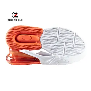 缓冲空气鞋底男士锻炼训练鞋底部EVA中底橡胶Tpu材料外底，用于运动鞋制作