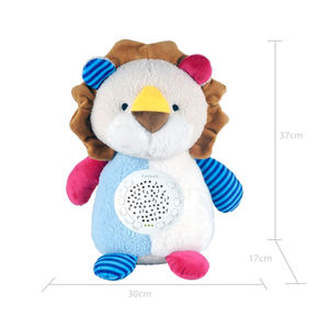 Jouets de voyage pour bébé, poupées apaisantes pour le sommeil, jouets en peluche, animaux en peluche apaisants avec projecteur - Product Image 1