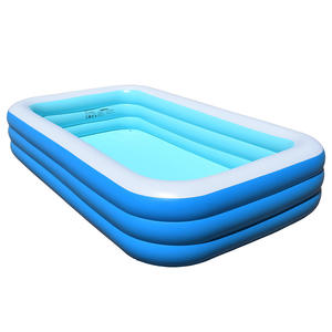 आउटडोर बड़े आयताकार <span class=keywords><strong>inflatable</strong></span> स्विमिंग पूल घर का उपयोग वयस्क pvc पूल 3 मीटर बच्चों के महासागर बॉल वाटर प्ले पूल पूल पूल - Product Image 5