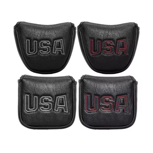 Funda de Putter con Diseño Nuevo y Bordado, Fundas de Cuero PU para Palos de Golf, Fundas para Cabeza de Putter - Product Image 1