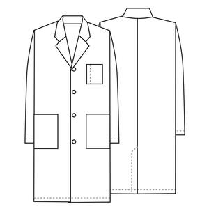 OEM cotone bianco abbigliamento medico <span class=keywords><strong>infermiera</strong></span> Scrub tuta manica lunga uniformi ospedale camici bianchi <span class=keywords><strong>da</strong></span> laboratorio - Product Image 5