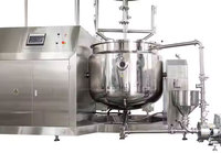 Marmite de mélange homogénéisante industrielle automatique en acier inoxydable 1000L haute précision pour crème, mayonnaise et miel avec défoaming sous vide
