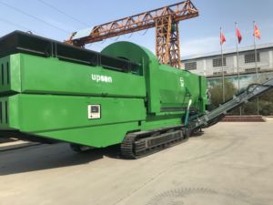 upsen trommel-schutzmaschine für die abfalltrennung verfolgte trommel-schirme mobiler trommel-schutz - Product Image 3