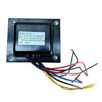 Transformateur audio EI86 EI133, transformateur multi-tirages avec couvercle latéral et cloches d'extrémité