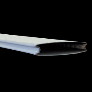 Riel de corredor de riel de cortina de aluminio para montaje en techo personalizado, diseño de pliegue en S, riel silencioso de pliegue ondulado - Product Image 2