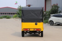 Tricycle Taxi Tuk-Tuk à Essence 200CC, Auto-rickshaw Personnalisable 2/3 Rangées de Sièges pour le Marché Africain du Ghana et du Nigéria