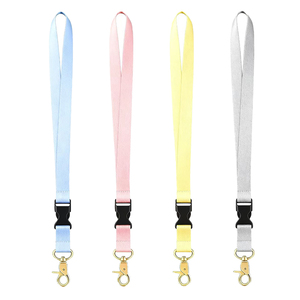 Kunden spezifisches <span class=keywords><strong>Design</strong></span> Gedruckte, strap azier fähige Sicherheits-<span class=keywords><strong>Breakaway</strong></span>-Polyester-Lan yards Abnehmbarer Pass Zubehör-ID-Ausweis halter Halsbänder - Product Image 2