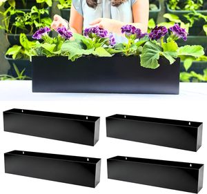 Étagère murale rectangulaire pour <span class=keywords><strong>rebord</strong></span> de fenêtre, étagère flottante pour jardin, décoration intérieure - Product Image 2