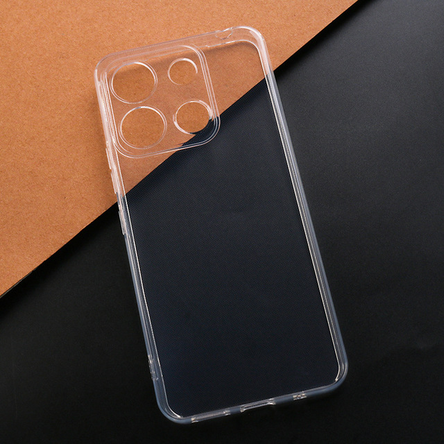 Ultra Thin Clear Transparent Cell Phone Case for Itel A60 Factory Price TPU Back Cover for Itel A18 A24 PRO