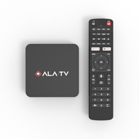 Elebao ALATV X7 Plus Android TV Box Amlogic S905W2 4GB 32GB Stalker M3U Xtream m3u Smart Android TV Box