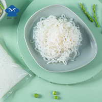 Nouilles Konjac Shirataki instantanées Keto Friendly, faibles en calories, sans gras, boîte et sachet