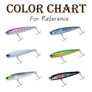 إغراء بوبر قلم رصاص بمياه مالحة ومخزون 95 جرام لكل + + + + + إغراء سطح فارغ طعوم صيد بوبر لبايك باس - Product Image 4