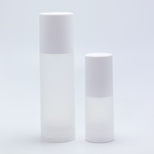 Botellas de Loción para el Cuidado de la Piel con Bomba Airless de 15ml-100ml, Botella de Spray, Botellas de Plástico Transparente, Esmerilado y Mate con Tapa Mate - Product Image 3