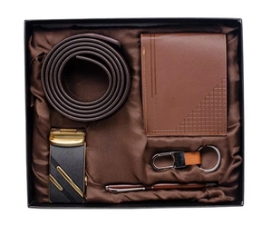 IStapromo Gifts 5 in 1 Watch Glasses Wallet Gift <b>Box</b> Set Exquisite Packaging - Product Image 4