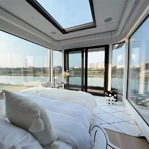 Capsule Hotel Furniture Modular <b>Prefab</b> <b>House</b> Home Villa 20 40ft Capsule Living Container Outdoor Sleep Durable Space Capsule - Product Image 4