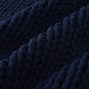 Özel tüp iplik el örgü süper dev örme ağırlıklı battaniye kabul - Product Image 6