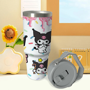 แก้วน้ำสแตนเลส K-KUROMI ลายอนิเมะน่ารัก ขนาด 30 ออนซ์ พิมพ์ลาย UV แบบกำหนดเอง จัดส่งจากสหรัฐอเมริกาภายใน <span class=keywords><strong>2</strong></span> วัน - Product Image 3