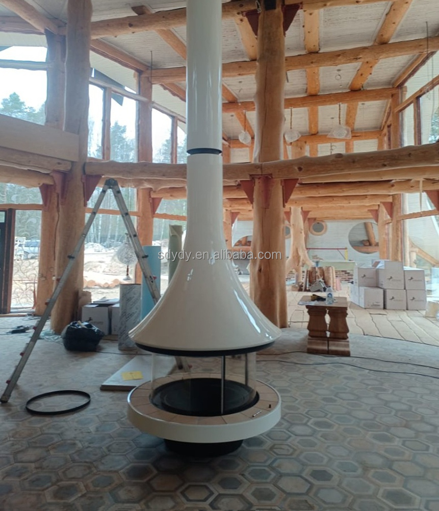 double sided wood fireplace