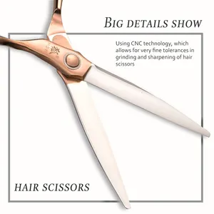 VHC-55 5.5 Inch Japanese VG1 Cobalt Alloy Professional Hairdressing Shears Barber Hair Scissors For Cutting