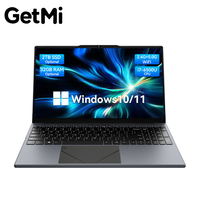 Ordinateur portable professionnel OEM 15,6 pouces Intel I7, 16 Go de RAM, 512 Go de SSD, clavier personnalisé, lecteur d'empreintes digitales, type-C