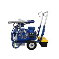 HC-970A électrique essence Diesel puissance haute pression Airless mastic Machine de pulvérisation peinture revêtement Latex peinture Machine de pulvérisation