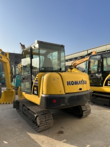 Mini-excavatrice Komatsu PC56 d'occasion de haute qualité, excavatrices Komatsu PC56-7 PC56-8 d'occasion, équipement de construction à vendre - Product Image 2