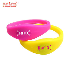 NFCスマートバンドシリコンブレスレットシリコン素材rfidスポーツブレスレット - Product Image 3