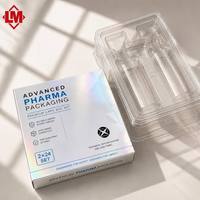 Boîte d'emballage personnalisée avec plateau, en carton de haute qualité, pour kit de soins de santé, boîte sécurisée inviolable pour échantillons de laboratoire