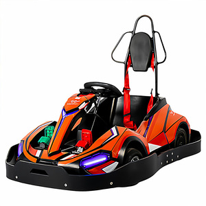 <span class=keywords><strong>Go</strong></span> <span class=keywords><strong>Kart</strong></span> Elettrico per Bambini a 4 Ruote, Auto da Corsa a <span class=keywords><strong>Batteria</strong></span> con Funzione di Cronometraggio per Parchi Divertimento e Aree Panoramiche - Product Image 5