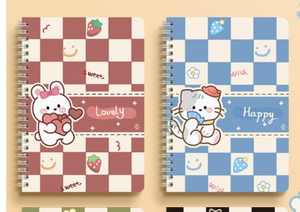 Quaderno a Spirale con Copertina in Pelle/Carta, 60 Fogli A5, Regalo per Studenti delle Scuole Medie/Secondarie, Design Estetico e Robusto - Product Image 3