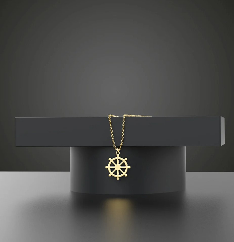 Pendentif clé de sol en Or 375/1000 - La boutique du trouveur