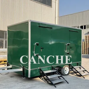 ห้องน้ำเคลื่อนที่แบบตู้คอนเทนเนอร์ ราคาโรงงาน ห้องน้ำสาธารณะแบบพกพา - Product Image 5