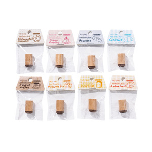 Màu Tem Dễ Thương Sồi Con Dấu Tùy Chỉnh Bằng Gỗ Tem Phim Hoạt Hình Mô Hình Hàng Ngày Đa Năng Tay Tài Khoản Dễ Thương Kế Hoạch Cao Su Tem - Product Image 6