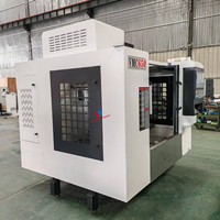 Centro de Mecanizado Vertical de Alta Precisión VMC650, Husillo BT40, Control GSK, 4 Ejes Automáticos, Alta Velocidad, Alta Seguridad, Ahorro de Energía
