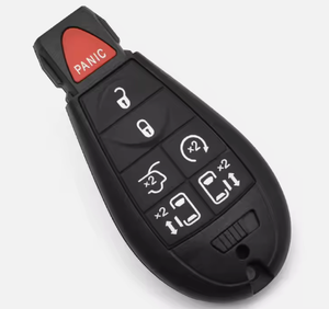 6 + 1 nút từ xa vỏ chìa khóa xe trường hợp đối với <span class=keywords><strong>Chrysler</strong></span> Jeep Dodge Ram điều khiển từ xa Auto Key thay thế vỏ - Product Image 4