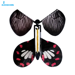 انفجار مربع السحر تحلق فراشة في كتاب شريط مطاطي بالطاقة الجنية لعبة طائرة يختتم تحلق فراشة مفاجأة مربع - Product Image 4