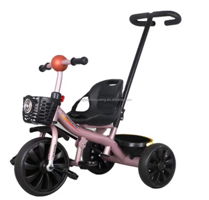 Vélo à pédales pour enfants à trois roues en gros, fabriqué en Chine, rickshaw pour enfant et tricycle pour bébé - Product Image 2