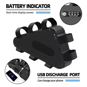 Треугольная батарея 48V 52V 60V 72V 20AH 25AH 30AH Аккумулятор для электровелосипеда треугольная батарея для 1500W 2000W 3000W XT60 XT90 комплект двигателя - Product Image 4