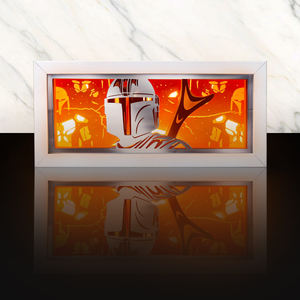 Anime Movies Figure Illuminated Cut Paper Dioramas Lighted Shadow Box 3D Layered Paper Art - Product Image 4