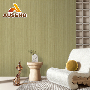 Современный дизайн интерьера студии ПВХ обои высокой проходки отель обои 20 унций обои виниловые обои - Product Image 2