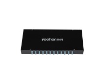 1u raf montaj ekleme ODF Patch Panel 24 çekirdek Fiber Port optik dağıtım çerçevesi