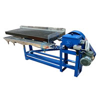 Small Placer Alluvial Gold Washing Machine Plant Laboratory Equipment Portable Mini Gold Shaker Table for Ore Test